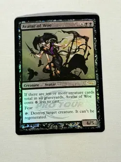 MTG FOIL Avatar of Woe Pro Tour Promos Magic the Gathering - Image 1