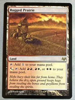 MTG / Rugged Prairie / EVE / #178 / Regular / Rare / NM - Image 1