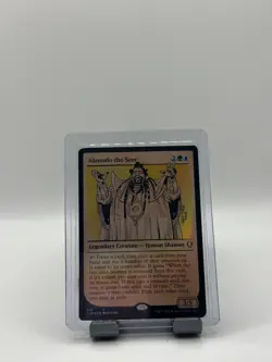 MTG, Alaundo the Seer FOIL $3 ORDER MIN 412 (Showcase) Battle for Baldur's Gate - Image 1