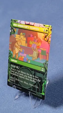 New Generation's Technique (Showcase) Foil NM 240 TMNT MTG - Image 2