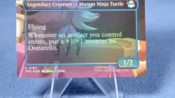 Donatello Way with Machines Borderless 197 Teenage Mutant Ninja Turtles Foil NM - Image 5