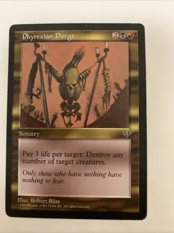 MTG LP Phyrexian Purge - Mirage #273 - Image 1