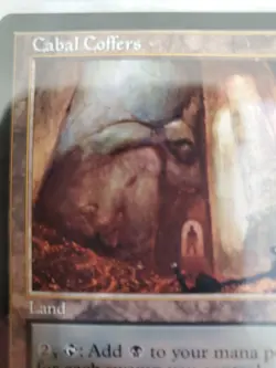 Cabal Coffers - Torment - Uncommon Land - Magic the Gathering - 2002 - Image 2