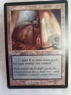 Cabal Coffers - Torment - Uncommon Land - Magic the Gathering - 2002 - Image 5