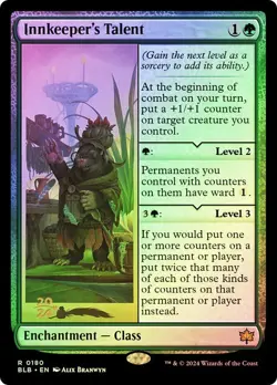 MTG Innkeeper's Talent NM Foil ** Bloomburrow ** - Image 1