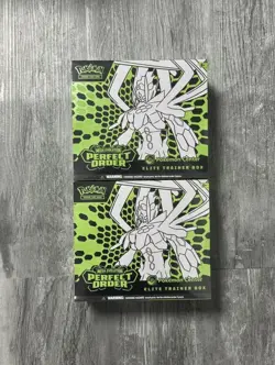 X2 Pokemon TCG Perfect Order Pokemon Center ETB - Brand new - Image 1