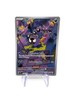 Pokemon TCG Gastly Temporal Forces 177/162 Illustration Rare NM - Image 1