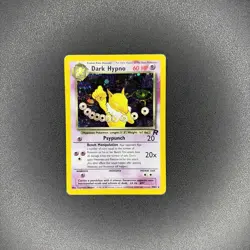 Dark Hypno 9/82 Team Rocket 1999 Pokemon TCG Vintage WOTC Holo Rare HP Crease - Image 1