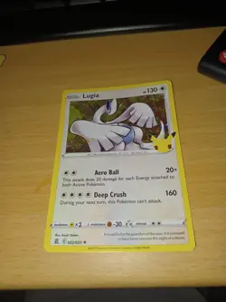 Pokemon TCG Lugia Celebrations 022/025 Holo Rare MINT - Image 1