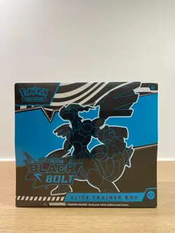 Pokemon TCG Black Bolt etb Elite Trainer Box Brand New Sealed - Image 2