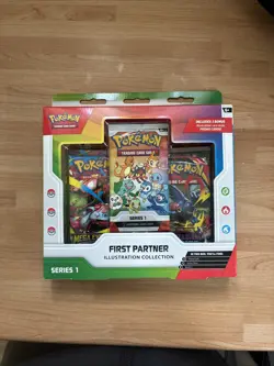 Pokemon TCG First Partner Illustration Collection Box Series 1 New & Sealed x2 - Image 2