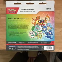 Pokemon TCG First Partner Illustration Collection Box Series 1 New & Sealed x2 - Image 3