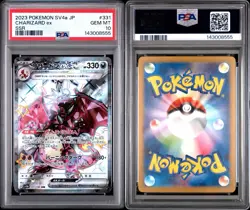 Charizard ex 2023 Pokemon SV4a JP Shiny Treasure SSR #331 PSA 10 GEM MINT - Image 3