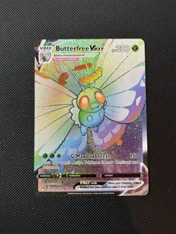 Butterfree VMAX 190/189 Rainbow Secret Rare Pokemon SWSH03: Darkness Ablaze - Image 1