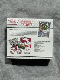 Pokemon TCG Scarlet Violet White Flare Elite Trainer Box (ETB) Sealed - Image 2