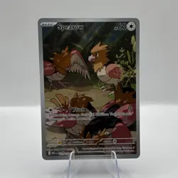 Pokemon Spearow 151/132 Me01: Mega Evolution Illustration Rare Holo Basic 60 HP - Image 1