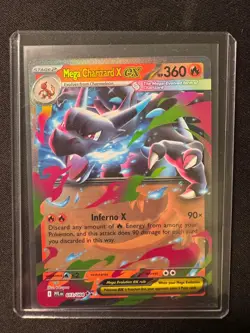 MEGA CHARIZARD X EX ( Phantasmal Flames 013/094 ) HOLO - Pokemon - NM/M - Image 1