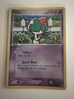 Ralts 81/113 Common Reverse Holo Stamped Excellent Condition Ex Delta Species - Image 1