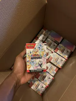 Pokemon Scarlet & Violet Prismatic Evolutions Booster Bundle New & Sealed x11 - Image 5