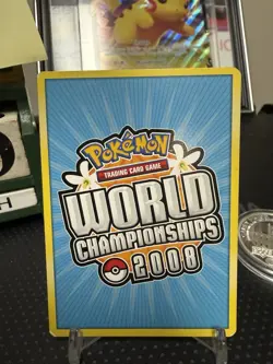 Pokemon 2008 World Championships Mew 101/101 Non-Holo Gold Star Delta Species - Image 3