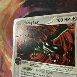 Aerodactyl ex Holo Ultra Rare Sandstorm 94/100 Pokemon TCG Damaged - Image 2