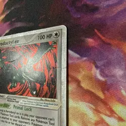 Aerodactyl ex Holo Ultra Rare Sandstorm 94/100 Pokemon TCG Damaged - Image 3