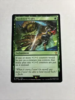 Hardened Scales - Commander: FINAL FANTASY MTG Plus Bonus Card!!! - Image 1