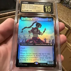Ty Lee, Chi Blocker Ext Art Foil Avatar: The Last Airbender CGC Pristine 10 Pop1 - Image 1