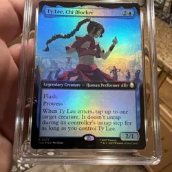 Ty Lee, Chi Blocker Ext Art Foil Avatar: The Last Airbender CGC Pristine 10 Pop1 - Image 3