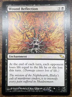 Magic the Gathering Wound Reflection Shadowmoor Regular (NM) - Image 1