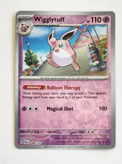 Pokemon TCG Reverse Holo Wigglytuff 084/193 Paldea Evolved FREE SHIPPING - Image 1
