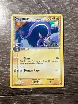 Pokemon TCG Dragonair 41/113 Ex Delta Species Reverse Holo Foil -LP - Image 1