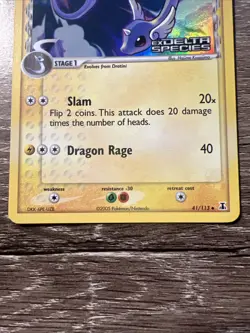 Pokemon TCG Dragonair 41/113 Ex Delta Species Reverse Holo Foil -LP - Image 5