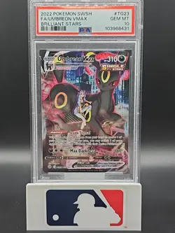 Umbreon VMAX #TG23 PSA 10 Gem Mint – 2022 Pokemon Brilliant Stars Trainer Galler - Image 1
