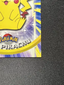 Pikachu #25 Pokemon Topps TV Animation Edition Vintage 1999 Blue Label Mint - Image 4