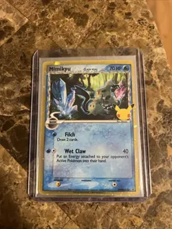 Pokemon TCG Celebrations Mimikyu SWSH136 Holo Rare Promo Card NM - Image 2