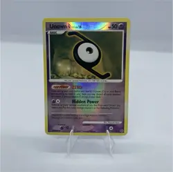 Pokemon TCG Unown [Z] Secret Wonders 72/132 Reverse Holo Basic Psychic Card - Image 1