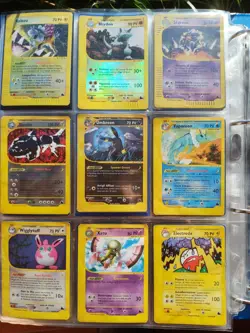 Pokemon ITA Set Skyridge Completo 1-144/144 No Holo H1-H32 Aquapolis Expedition - Image 4