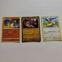McDonald's Promo 2024 Pokemon Card 001/015 Charizard Eevee 013 Koraidon 008 Holo - Image 1