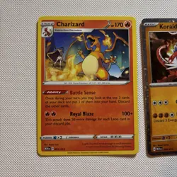 McDonald's Promo 2024 Pokemon Card 001/015 Charizard Eevee 013 Koraidon 008 Holo - Image 2