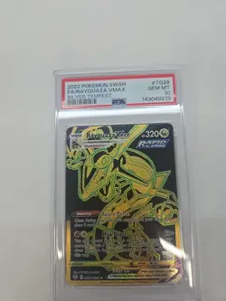 Rayquaza VMAX Pokemon 2022 SWSH Silver Tempest Trainer Gallery TG29/TG30 PSA 10 - Image 3