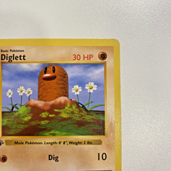 Diglett 47/102 1st Edition Shadowless Base Set Regular LP - Pokemon Card - Image 5