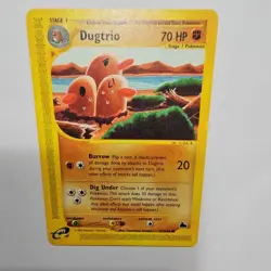 Pokemon Dugtrio 70HP Common Skyridge 52/144 Regular 2003 The Pokemon Company - Image 1