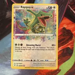 Pokemon Rayquaza Vivid Voltage 138/185 Amazing Rare - Near Mint - Image 1