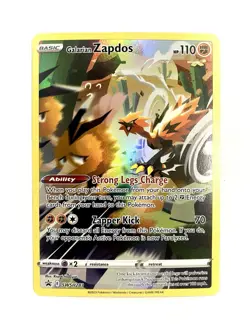 Galarian Zapdos SWSH283 Sword and Shield Black Star Promo Pokemon TCG Card NM - Image 1