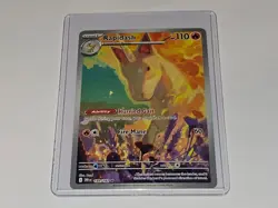 Rapidash 189/182 Illustration Rare SV10 Destined Rivals Pokemon TCG Card - Image 1