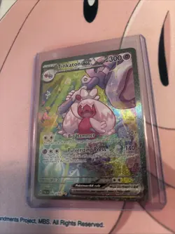 Pokemon TCG Tinkaton EX Scarlet & Violet Paldea Evolved Holo Card 262/193 - Image 2