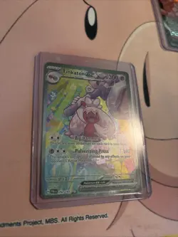 Pokemon TCG Tinkaton EX Scarlet & Violet Paldea Evolved Holo Card 262/193 - Image 3