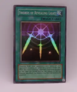 Swords Of Revealing Light LOB-101 (Super Rare, Unlimited, Lightly Played / LP) - Image 1