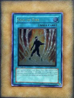 Yugioh Soul of Fire FOTB-EN031 Ultimate Rare 1st Ed NM - Image 1